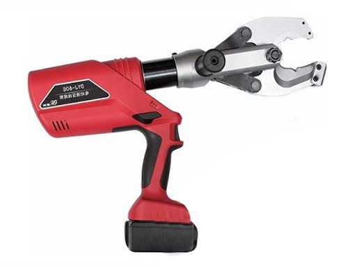 電動(dòng)電纜剪上的剪切按鈕